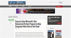 Desktop Screenshot of enterprisesystemsmedia.com